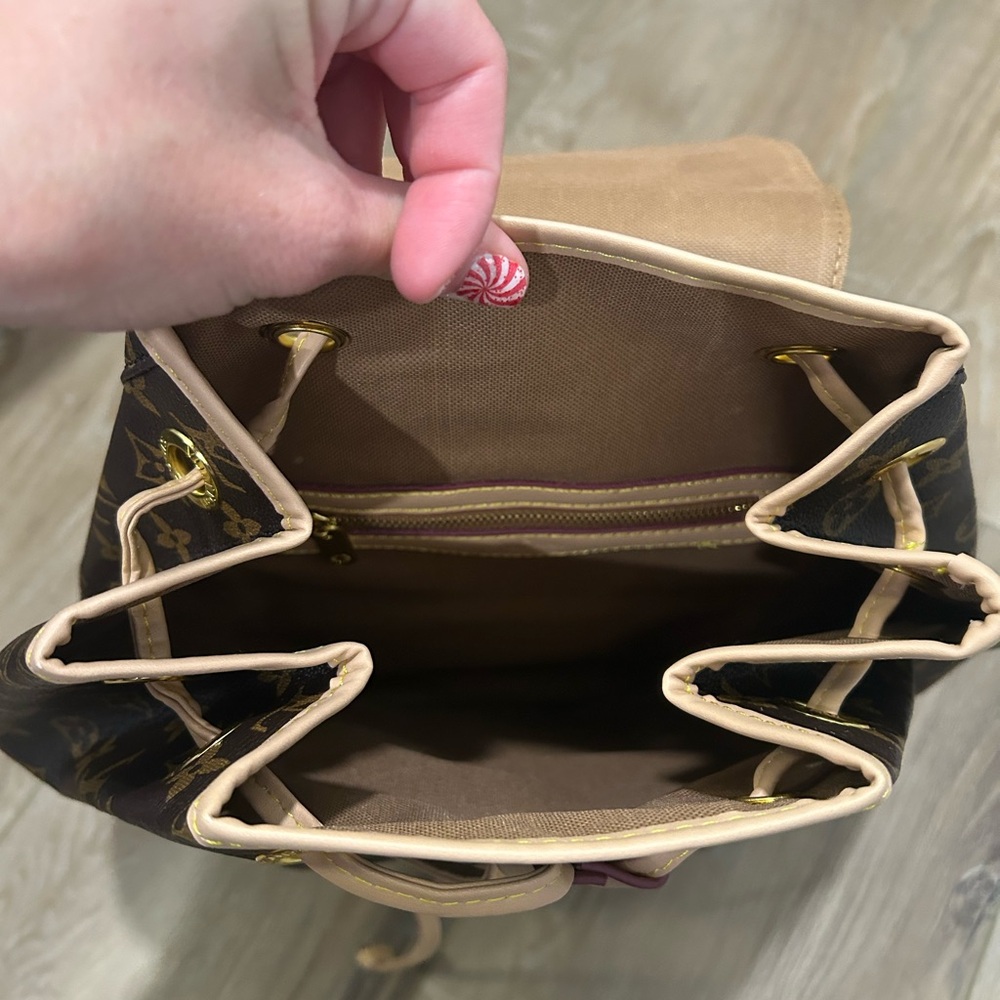 Louis Vuitton Replication Montsouris GM full sized Backpack - Picture 6 of 11